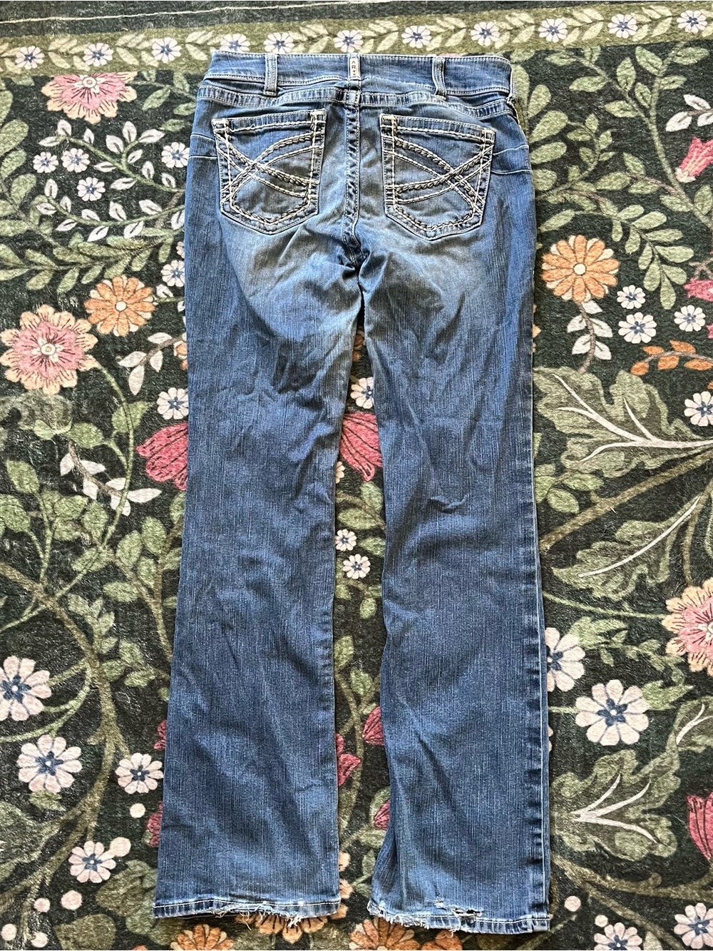 🍐 Ariat Mid Rise Boot Cut Jean 🍐 - Picture 4 of 11